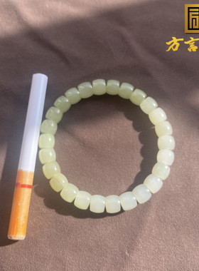 新疆且末料黄口渐变8mm老型手串