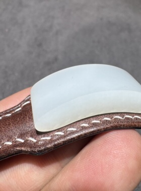 美哭了方言和田玉老熟新疆且末料高白羊脂玉收藏级精美搭配手牌S