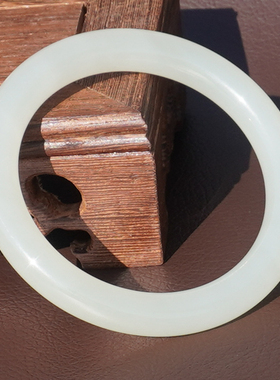 方言青海老坑料冰底温润晴水手镯