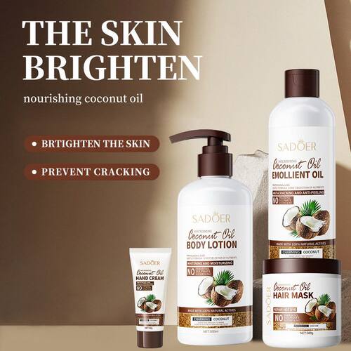 Coconut skincare products full range椰子护肤品全系列洗发沐浴 - 图0