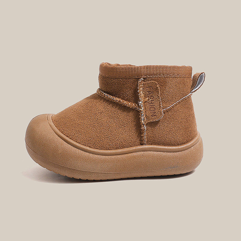 婧麒儿童雪地靴冬季新款男女宝宝棉靴加绒保暖大棉鞋加厚小童短靴,淘宝优惠券,粉丝福利购,淘宝优惠卷