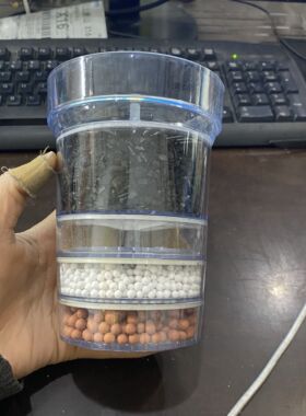 净水桶过滤芯耗材活性炭矿化球陶瓷片过滤棉材质多层过滤水处理器