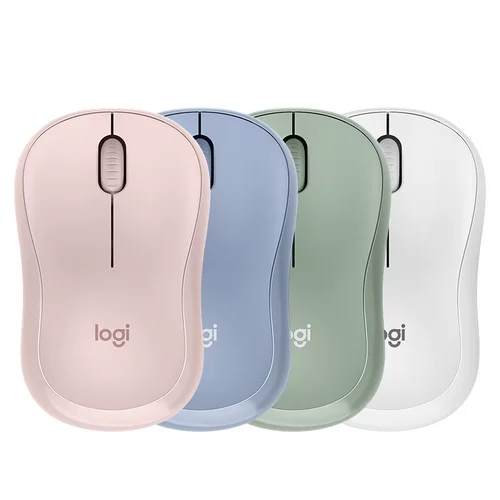 Logitech, беззвучная беспроводная мышь, портативный ноутбук подходит для мужчин и женщин, bluetooth