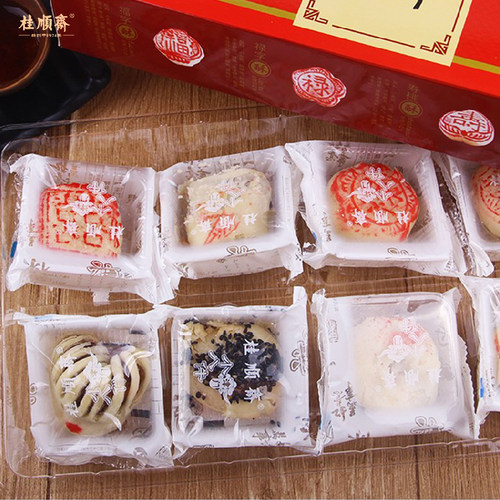 桂顺斋老字号清真糕点小八件天津特产京八件早餐零食点心250g*1 - 图0