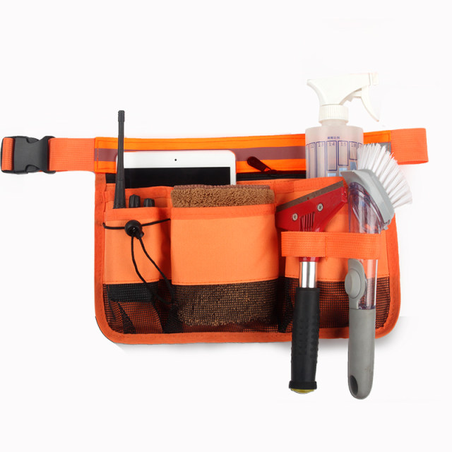 Waterproof cleaner's waist bag KFC sanitation work bag
