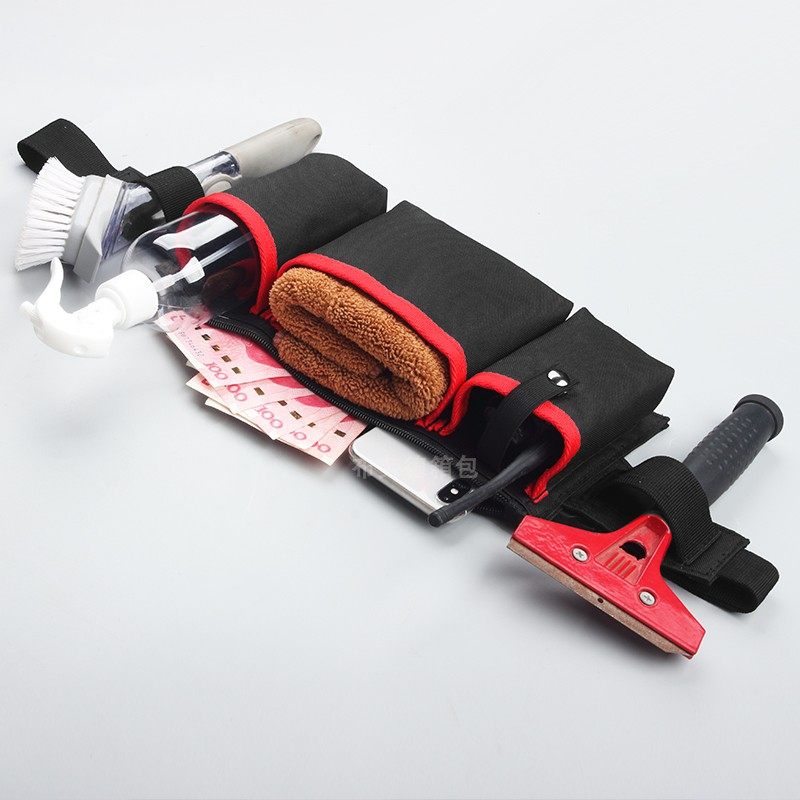 KTV保洁服务员工物业家政环卫餐饮 多功能防水清洁腰包专用工作包,淘宝优惠券,粉丝福利购,淘宝优惠卷