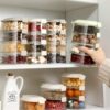 Spice storage box seasoning jar box home kitchen high-end pepper aniseed storage box sealed jar seasoning