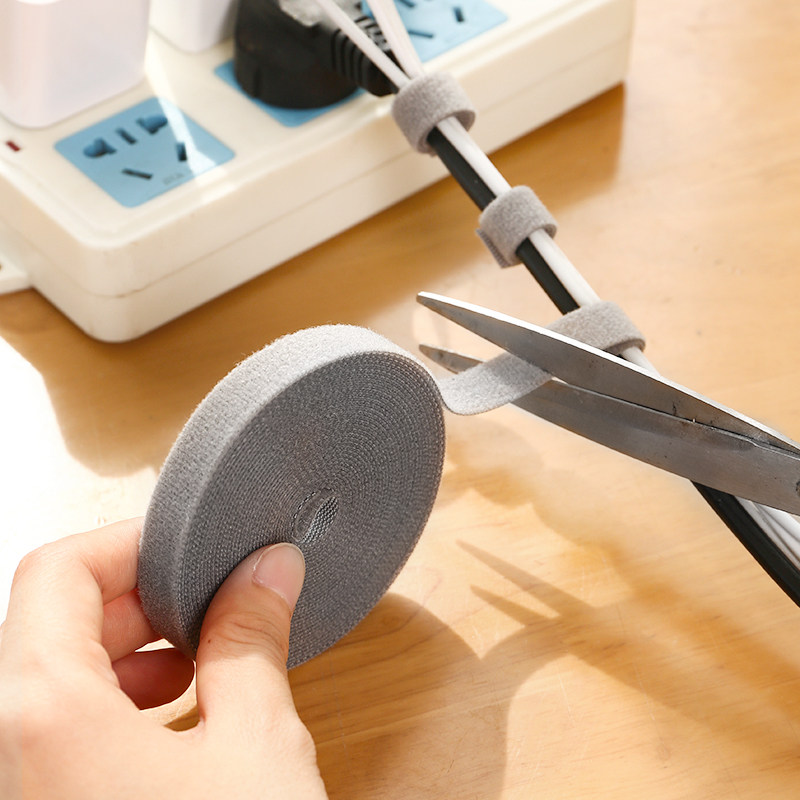 数据线收纳神器魔术贴扎带理线器电脑束线带桌面电线走线固定绑带,淘宝优惠券,粉丝福利购,淘宝优惠卷