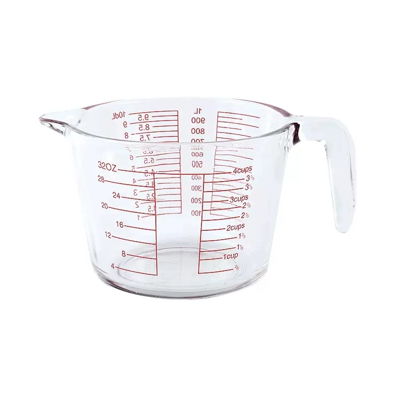 牛奶杯家用带刻度耐热玻璃杯子不可微波炉加热儿童早餐杯烘焙量杯 - 图3