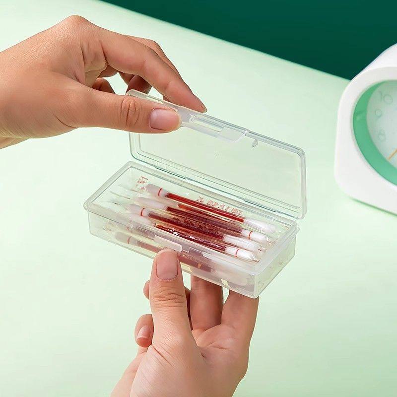 简约出差便携式小号收纳盒药盒棉签棒小盒子耳环项链发夹储物盒,淘宝优惠券,粉丝福利购,淘宝优惠卷