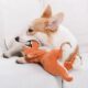 Dog vocal toy, cute little duck to accompany teething