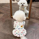Cat clothes summer thin breathable gold gradient cloth doll kitten anti-shedding pet dog traction flying sleeve skirt
