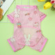 Dog and cat clothes summer thin sun protection shirt teddy bear anti-shedding breathable four-legged shirt for small dogs