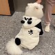 Border Collie Dog Clothing Panda Medium and Large Dog Labrador Winter Samoyed Clothing Pet Big Dog Autumn and Winter Clothing