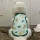 Spring and summer ice silk big dog clothes, sun protection vest, pet thin air-conditioned clothes, cool clothes, cat large dog vest