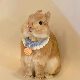 Rabbit scarf cute braided saliva scarf pet collar bib lop-eared rabbit dwarf rabbit cat and dog decoration