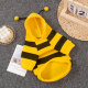 Dog clothing autumn cute little bee sweatshirt