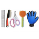 Cat comb to remove floating hair, nail scissors, flea comb, special cat gloves, hair brush, pet care products