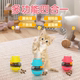 Cat toy tumbler cat turntable toy leaking food ball amusing cat stick to relieve boredom self-pleasure cat artifact cat toy
