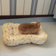 Pet rabbit nest summer mat for all seasons, rabbit and rabbit sleeping mat, cat and dog sleeping mat, waterproof floor mat, thickened
