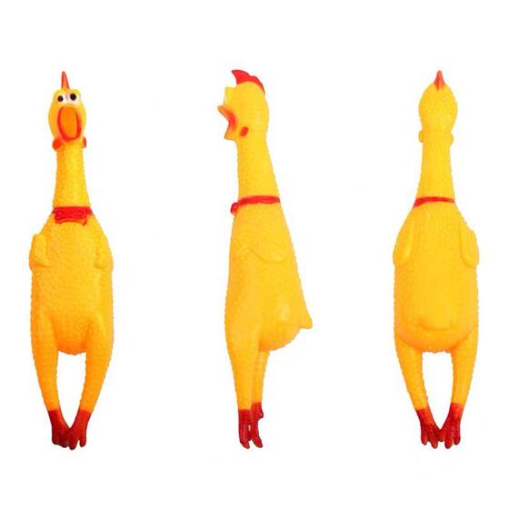Screaming chicken, screaming chicken toy, chicken decompressing, screaming chicken, desperate squealing fighting chicken, chewable toy for dogs