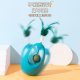Cat toy tumbler cleans teeth and grinds teeth, self-excites, relieves boredom and leaks food, funny cat stick, swinging ball, British short kitten consumes physical energy