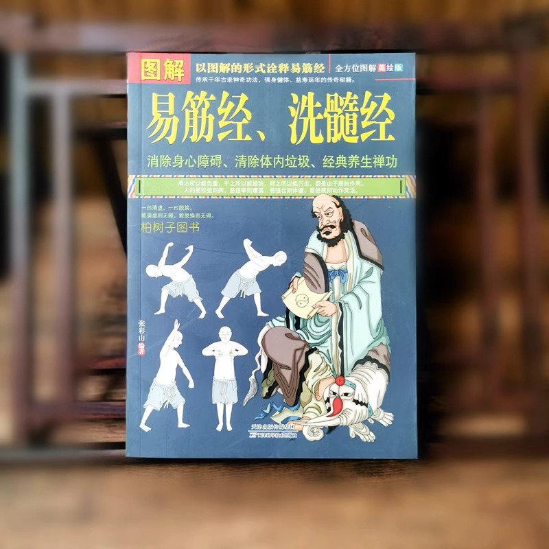 图解易筋经、洗髓经黄帝内经头部按摩大全八卦与经络按摩十二经络调筋术人体经络使用手册经络穴位按摩大全中医自学百日通-图2