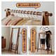 Solid wood cloak rack landing hangers bedroom bedroom house hanging hanger room 榉 woody simple room dry clothes shelf