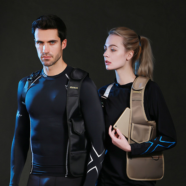 Invisible Backpack Men's Shoulder Arm Bag IPAD Armpit Crossbody