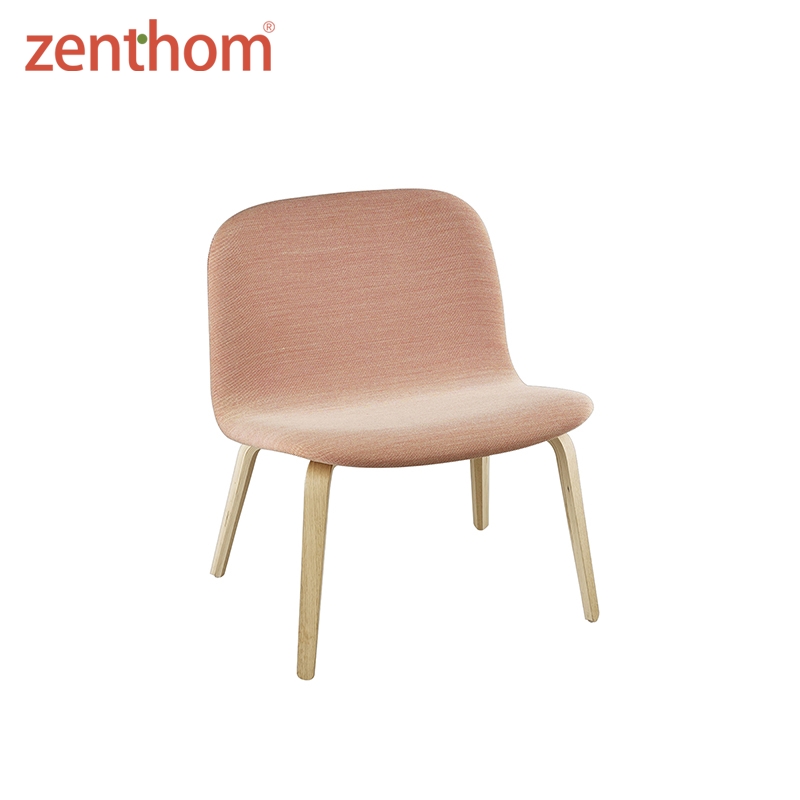 zenthom/Muuto VISU Chair实木软垫餐椅办公椅单人沙发椅 - 图3