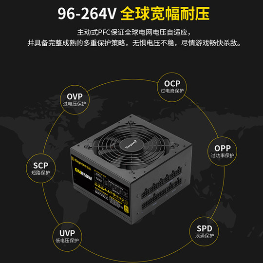 Xingu GM650W750W850W gold medal power supply
