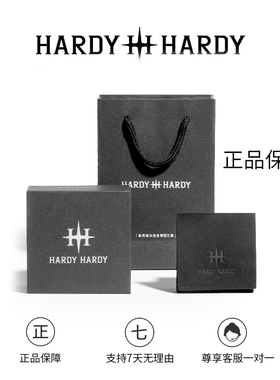 HARDY哈迪元素满钻回形针项链轻奢顽皮小熊设计锁骨链