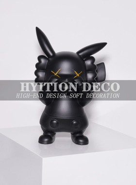 树脂装饰现代客厅比卡丘