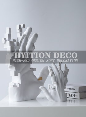 树脂装饰现代客厅手掌