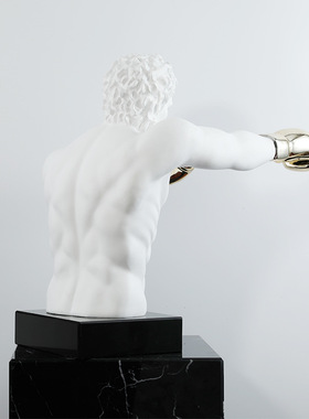 创意摆件样板间艺术品人物雕塑