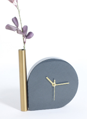 金属装饰现代客厅时钟