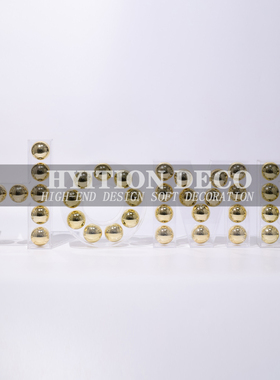 不锈钢球装饰现代玄关装饰