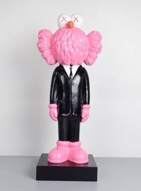 芝麻街手办玩偶电视柜暴力熊公仔