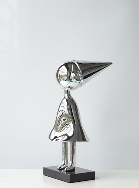 树脂装饰现代客厅乌鸦人