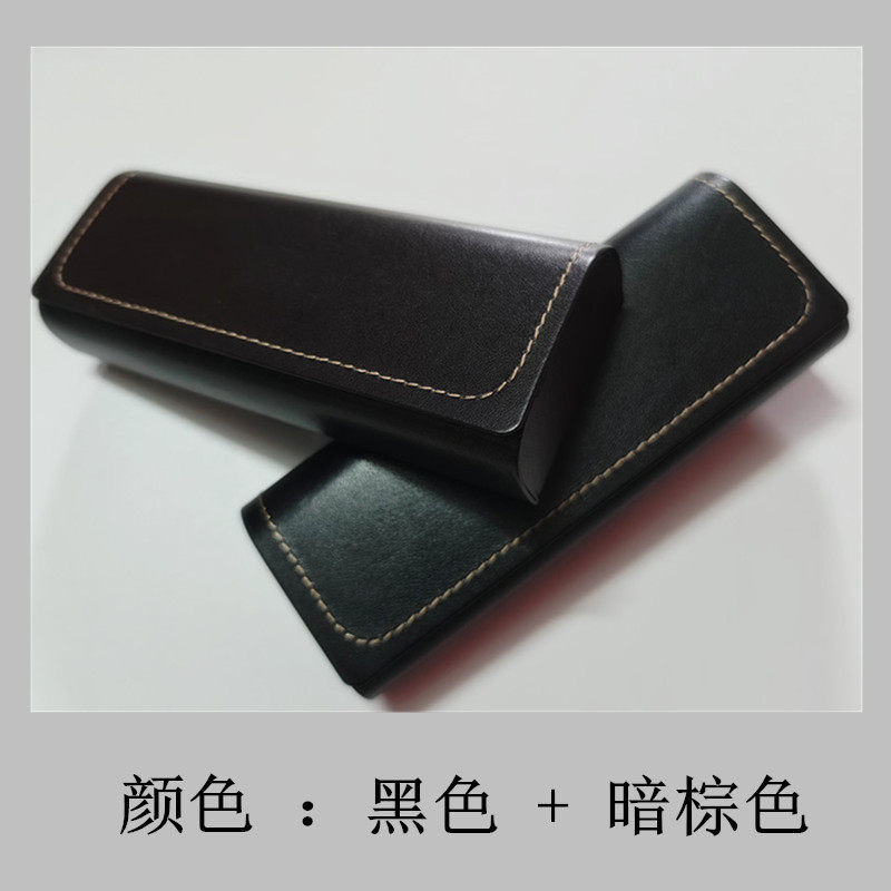 眼镜盒男背夹式抗压便携挂腰墨镜盒外出穿皮带眼镜收纳铁皮盒镜盒,淘宝优惠券,粉丝福利购,淘宝优惠卷