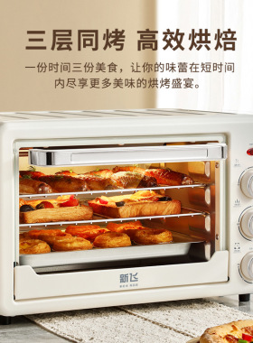 22L Household Electric Oven, Multi-function Baking Oven