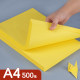 A4 yellow printing paper lemon yellow copy paper A3