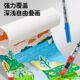 Straight-liquid soft-tipped acrylic marker watercolor pen set, opaque, waterproof, stackable, polaroid, graffiti painting, art, primary school students, kindergarten color pens, washable glass pens, erasable