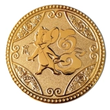 Детские монеты для новорожденных, сувенир, китайский гороскоп, подарок на день рождения