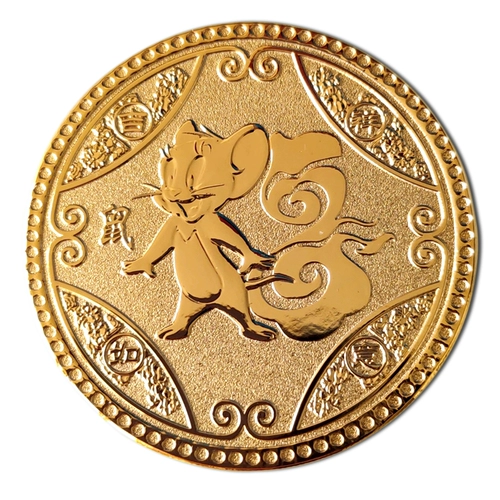 Детские монеты для новорожденных, сувенир, китайский гороскоп, подарок на день рождения