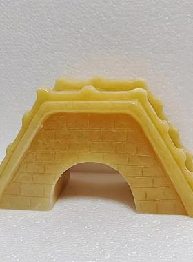 大印办公室桌天然黄玉摆件