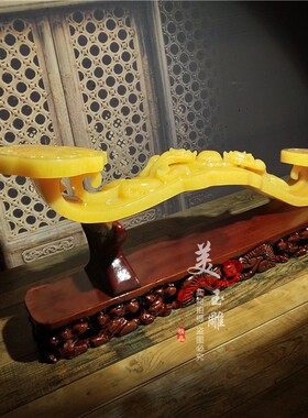 如意摆件家居客厅玄关玉器工艺品