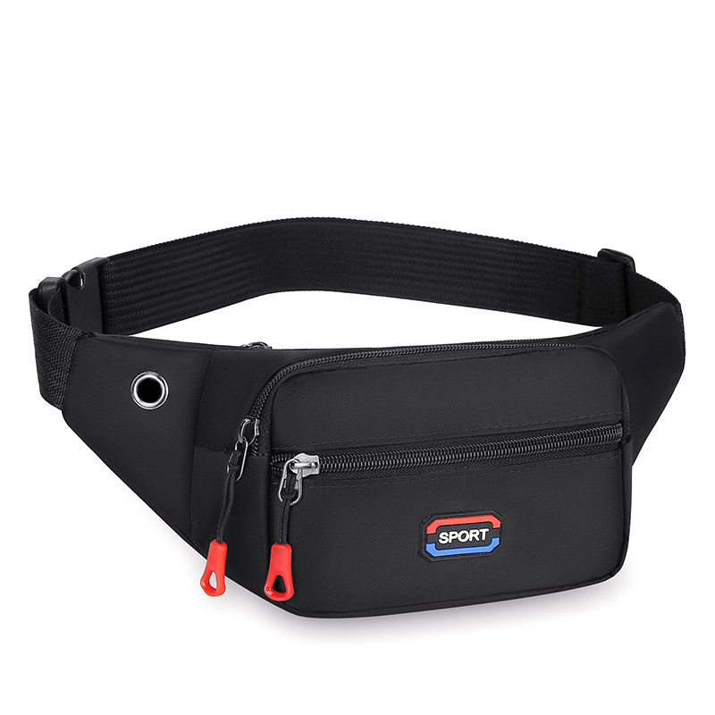Japanese and Korean multi-function thickened wear-resistant work sports waterproof cashier bag for women outdoor waist bag for men and women running mobile phone bag