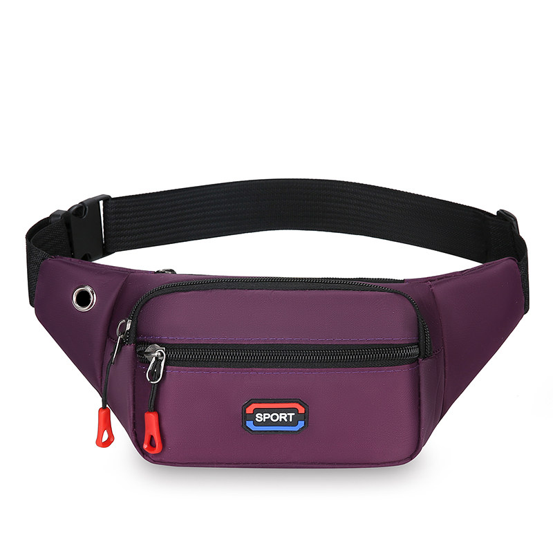 Japanese and Korean multi-function thickened wear-resistant work sports waterproof cashier bag for women outdoor waist bag for men and women running mobile phone bag