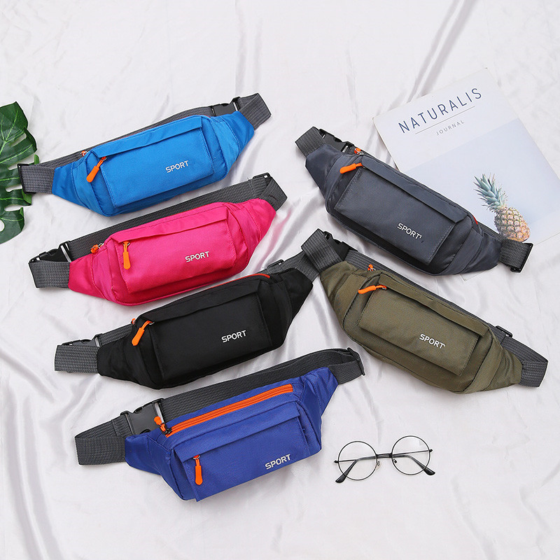 Casual waist bag with side shoulders for men and women